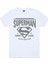 Süperadam Beyaz Kısa Kollu Unisex Çocuk T-Shirt 2