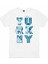 Türkiye Harfler Beyaz Kısa Kollu Unisex Çocuk T-Shirt 2
