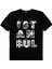 Türkiye Harfler Siyah Kısa Kollu Unisex Çocuk T-Shirt 2