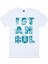 İstanbul Harfler Beyaz Kısa Kollu Unisex Çocuk T-Shirt 2