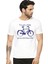 Benim Bisikletim Beyaz Kısa Kollu T-Shirt 2