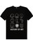 Sanat Tarihi Siyah Kısa Kollu T-Shirt 1