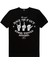 Rock Eller Siyah Kısa Kollu T-Shirt 1