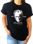 İmzalı Atatürk Siyah Kısa Kollu Kadın Kadın T-Shirt 1