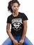 Süperabla Siyah Kısa Kollu Kadın Kadın T-Shirt 1
