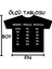Satürnde Panda Siyah Kesik Crop Top Bağlı Kadın T-Shirt 5