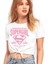 Süperabla Beyaz Kesik Crop Top Bağlı Kadın T-Shirt 1