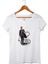 Doctor Who Kadın Beyaz T-Shirt 1