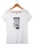 K-Pop Bts Kadın Beyaz T-Shirt 1