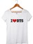 K-Pop Bts Kadın Beyaz T-Shirt 1