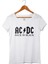 Ac Dc Kadın Beyaz T-Shirt 1