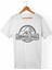 Jurassic Park Unisex-Kadın Beyaz T-Shirt 1