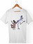 Regular Show Unisex-Kadın Beyaz T-Shirt 1