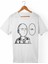 One-Punch Man Unisex-Erkek Beyaz T-Shirt 1