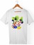 Mickey Mouse Unisex-Kadın Beyaz T-Shirt 1