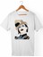 Marilyn Manson Unisex-Kadın Beyaz T-Shirt 1