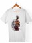 Lebron James Unisex-Erkek Beyaz T-Shirt 1