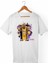 Kobe Bryant Unisex-Erkek Beyaz T-Shirt 1