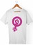 Feminist Unisex-Erkek Beyaz T-Shirt 1