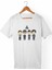 Fall Out Boy Unisex-Kadın Beyaz T-Shirt 1