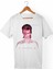 David Bowie Unisex-Erkek Beyaz T-Shirt 1