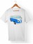 Vw Bus-Hippie Unisex-Kadın Beyaz T-Shirt 1