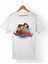 Tazmanya Canavarı Unisex-Kadın Beyaz T-Shirt 1