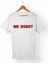 Mr.Robot Unisex-Kadın Beyaz T-Shirt 1