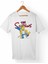 The Simpsons Unisex-Erkek Beyaz T-Shirt 1