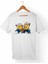 Minions Unisex-Erkek Beyaz T-Shirt 1