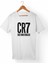 Cristian Ronaldo Cr7 Unisex-Kadın Beyaz T-Shirt 1