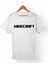 Minecraft Beyaz T-Shirt 1