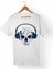 Kuru Kafa-Skull Beyaz T-Shirt 1