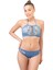 Nakışlı Püsküllü Halter Bikini 1