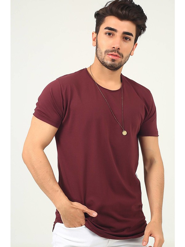 uzun basic t shirt