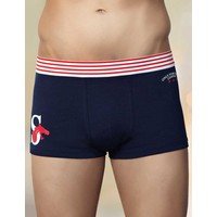 Şahinler California Baskılı Likralı Boxer Lacivert ME112