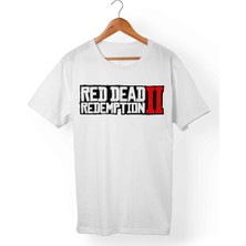 Muggkuppa Red Dead Redemptio Beyaz Tişört