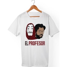 Muggkuppa La Casa De Papel Unisex-Bayan Kesim Tişört