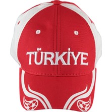 Kitti Erkek Çocuk Kep Şapka 6-12 Yaş Kırmızı