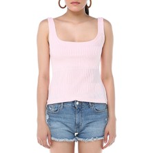 Ust Kadın Pembe Bluz