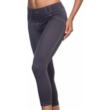 Emay 3801 Seamless Kot Pantolon Tayt Antrasit