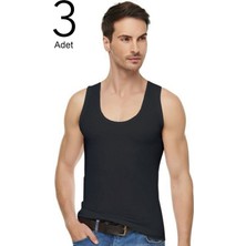 Tutku Elit 1201 U Yaka Klasik Askılı Erkek Atlet 3'lü