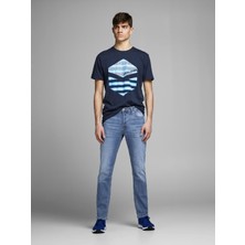 Jack & Jones Glenn Blue Denim Jean Pantolon 12157416