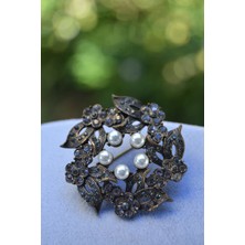 Stoneage Jewellery Rf02943 Zirkon Taşlı Bayan Broş