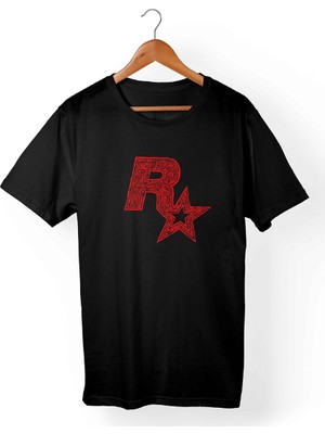 Muggkuppa Red Dead Redemptio Siyah Tişört