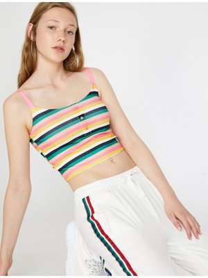 Koton Kadın Askılı Crop Top