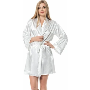 Bride İşlemeli Saten Sabahlık 1153