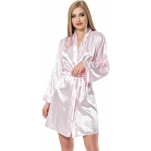 Taş Bride Baskılı Saten Sabahlık 1152