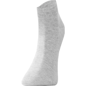 The Don Erkek Patik Çorap Düz Gri