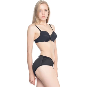 2001 Slip Dolgunlaştırıcı Silikonlu Kadın Slip Külot Siyah